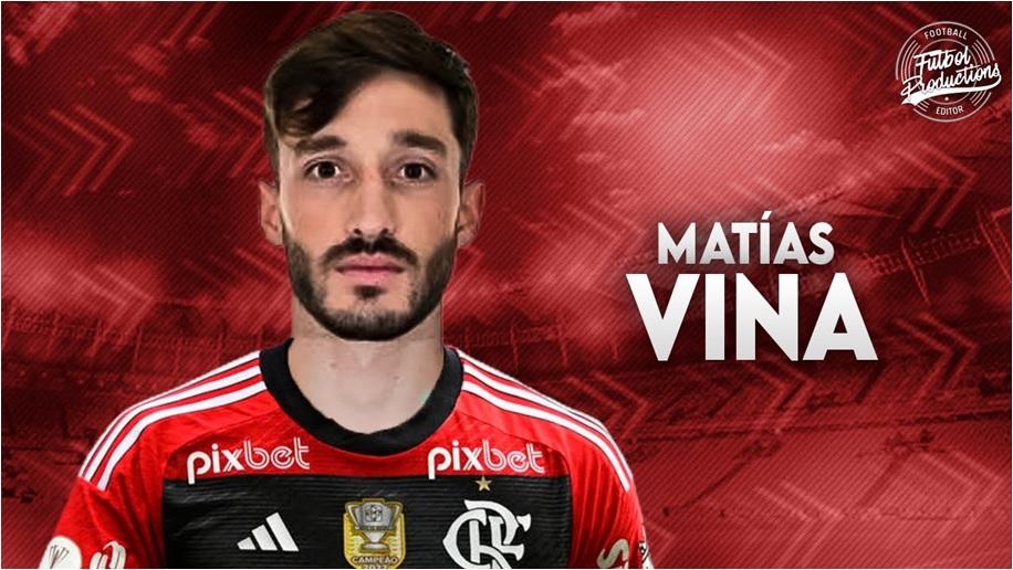 Com Viña, o Flamengo confirma a sua segunda contratação para 2024. ((Foto/Youtube))