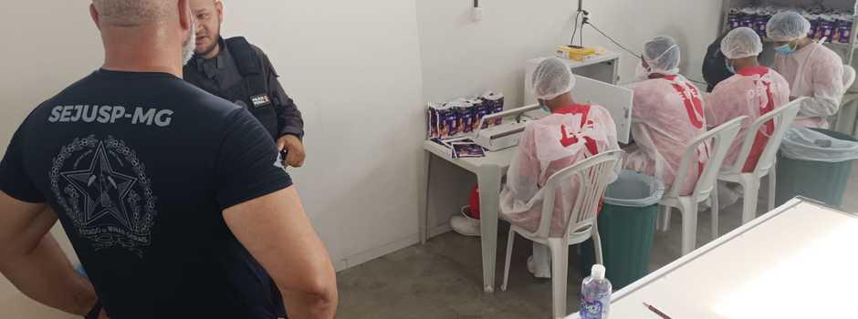 Visita da Sejusp à unidade (Foto/Divulgação)