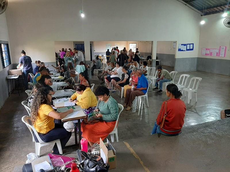 Ação contou com diversos serviços, inclusive oficinas com assistentes sociais e psicólogos (Foto/Divulgação)