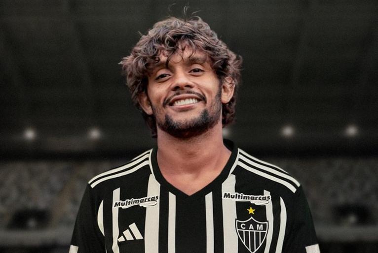 Na volta do 2º tempo, a torcida Galo foi a loucura com a entrada de Scarpa no lugar de Igor Gomes (Foto/Reprodução Twitter Atlético MG)