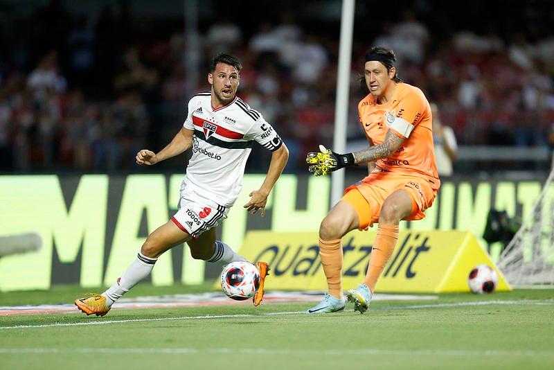 O Corinthians é o vice-líder do Grupo B, enquanto o São Paulo está invicto e lidera o Grupo D, com sete (Foto/Paulo Pinto/saopaulofc.net)