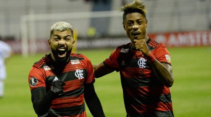 Gabigol e Bruno Henrique podem ser titulares do Flamengo hoje diante do Sampaio Corrêa-RJ (Foto/Arquivo)