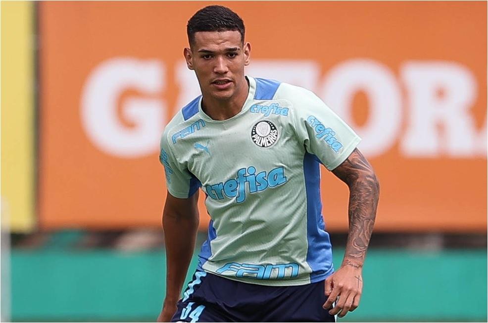 Naves em treino do Palmeiras na Academia de Futebol (Foto/Cesar Greco/Palmeiras)