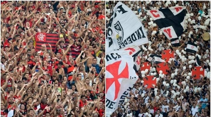 Vasco e Flamengo, no histórico, duelaram 401 vezes. Os vascaínos triunfaram em 132 ocasiões e os flamenguistas 158 (Foto/Montagem)