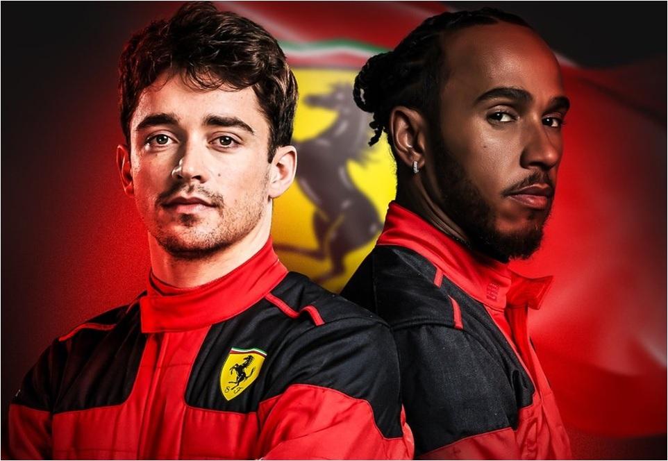 Hamilton se juntará a Charles Leclerc em 2025 (Foto/Reprodução/F1)