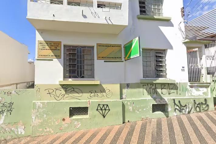 Junta do Exército foi arrombada, invadida e furtada (Foto/Reprodução/Google Street View)