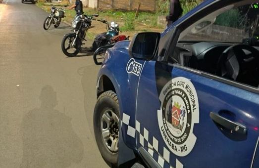 As três motocicletas foram removidas ao pátio credenciado pelo Detran em virtude das diversas irregularidades (Foto/Divulgação)