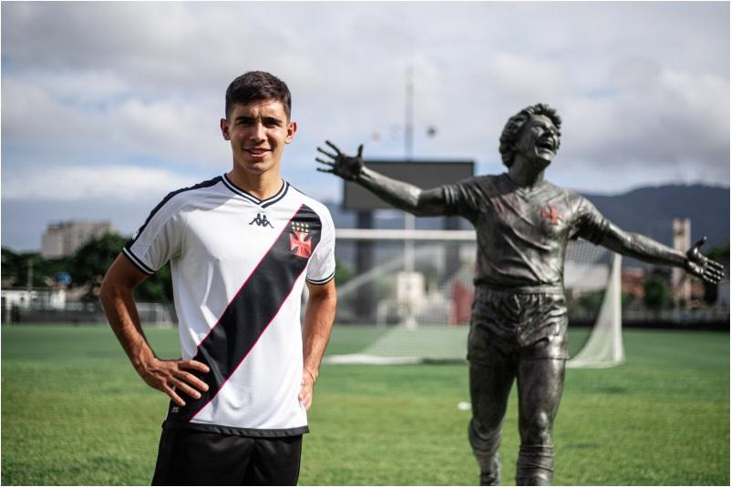 Juan Sforza ex-Newell's Old Boys, chega em definitivo e com contrato de cinco temporadas (Foto/Leandro Amorim/Vasco da Gama/Jornal do Comércio)