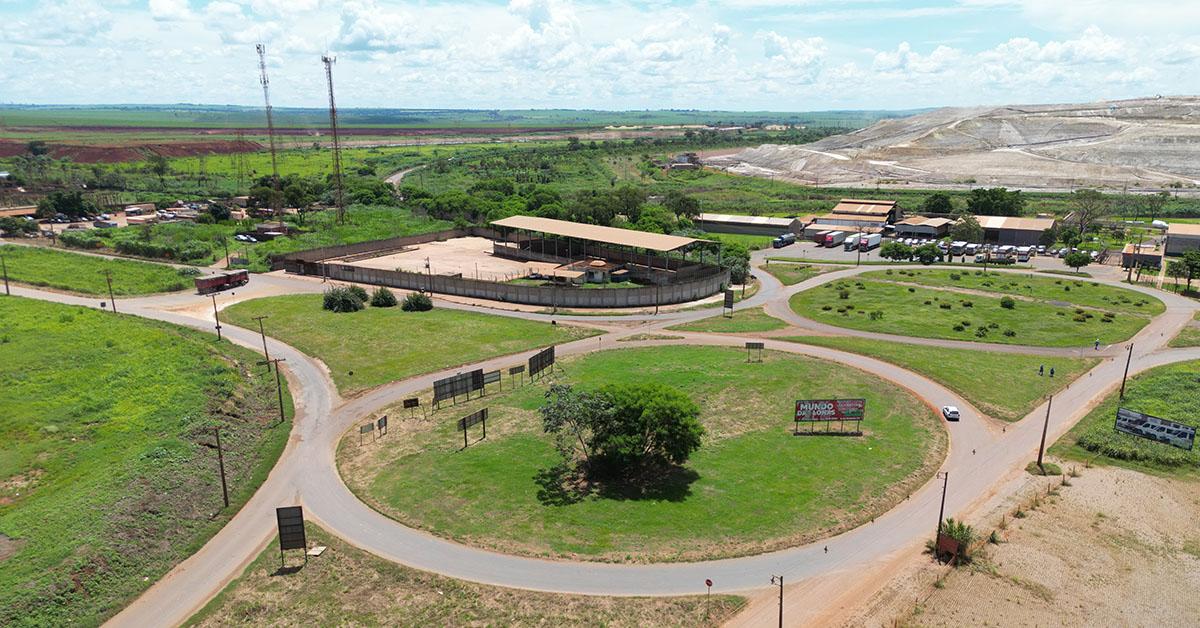 Perspectiva inicial da fábrica a ser construída na área que era destinada para a planta de amônia, no Distrito Industrial 3 (Foto/Divulgação)