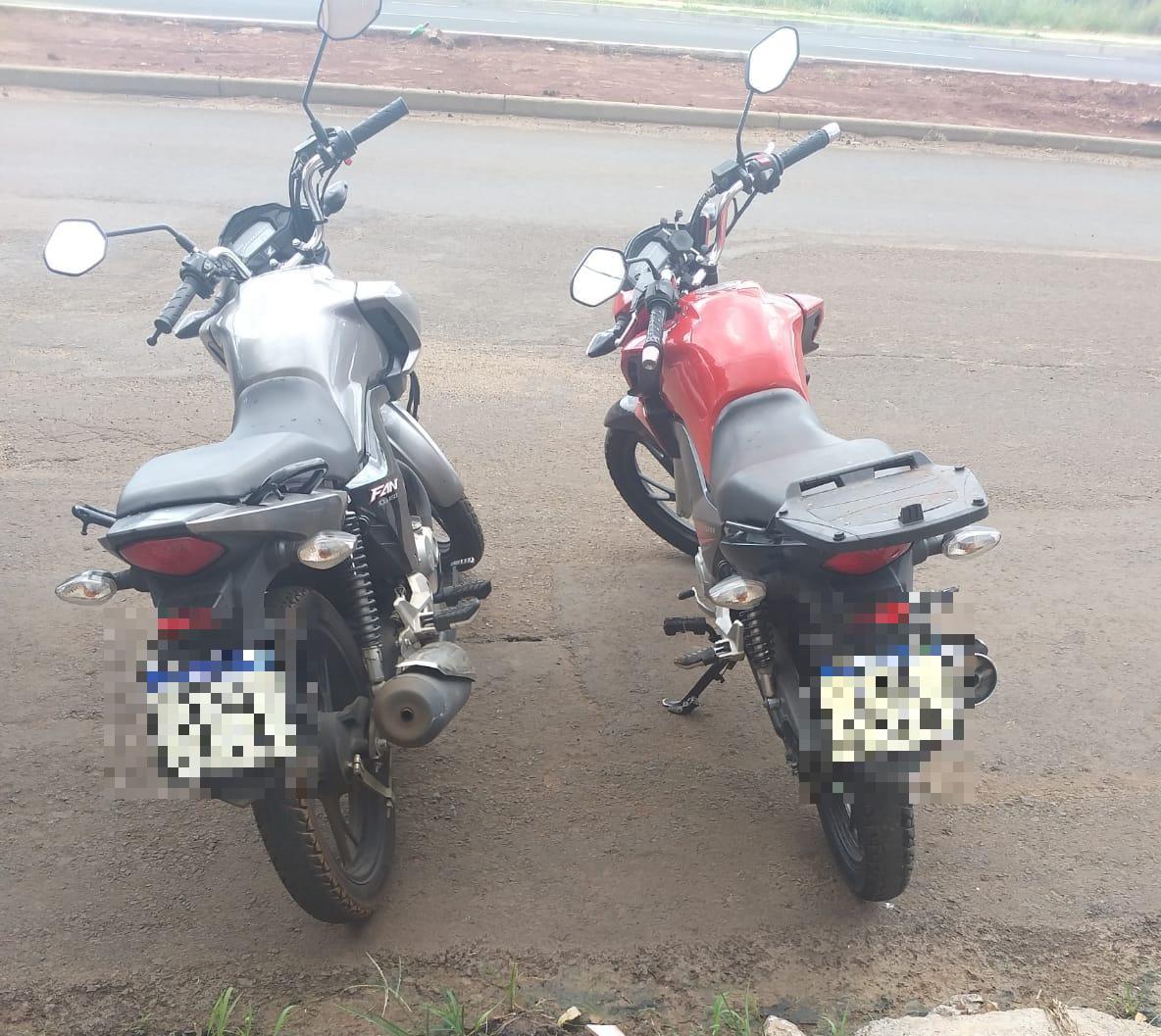 Moto furtada foi encontrada em canavial próximo ao Dhama (Foto/Divulgação)