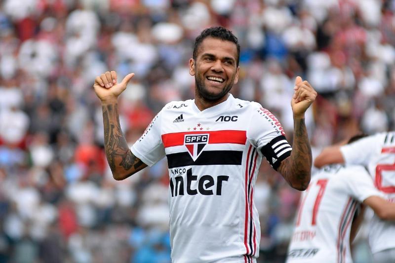 O vínculo de Daniel Alves com o São Paulo foi rescindido em setembro de 2021 (Foto/Arquivo)