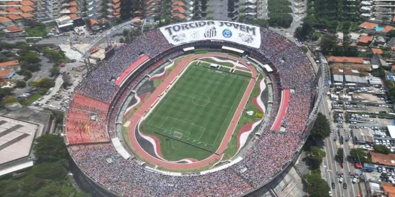 Com 50 mil torcedores, o Santos acumulou uma renda bruta de R$ 2. 026.735,00 (Foto/Divulgação S.F.C./Estadão)