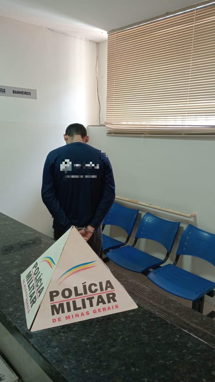 Polícia Militar de Delta prendeu o fugitivo (Foto/Divulgação)