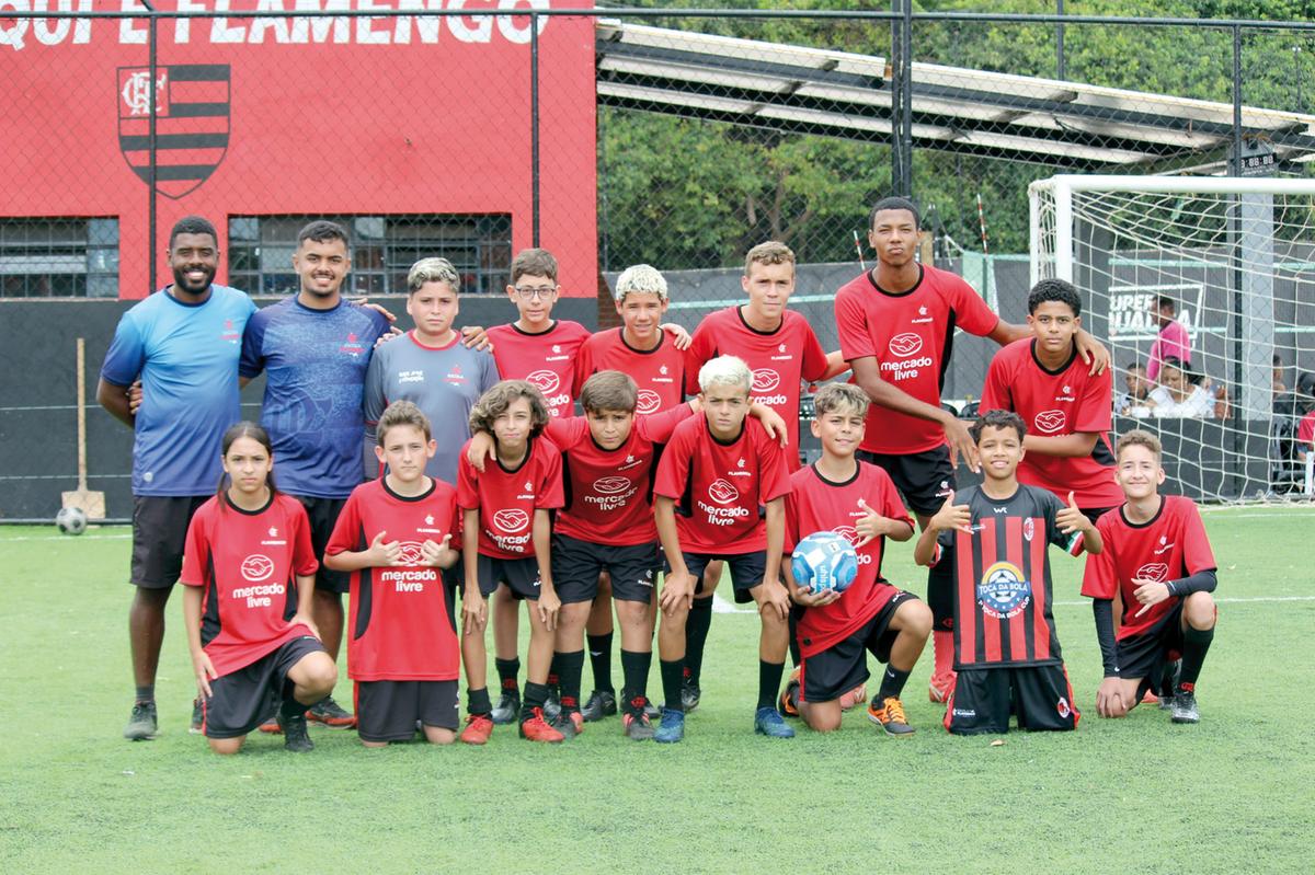 Craques da Escola de Futebol do Flamengo, é destaque na coluna de hoje (Foto/Arquivo pessoal)