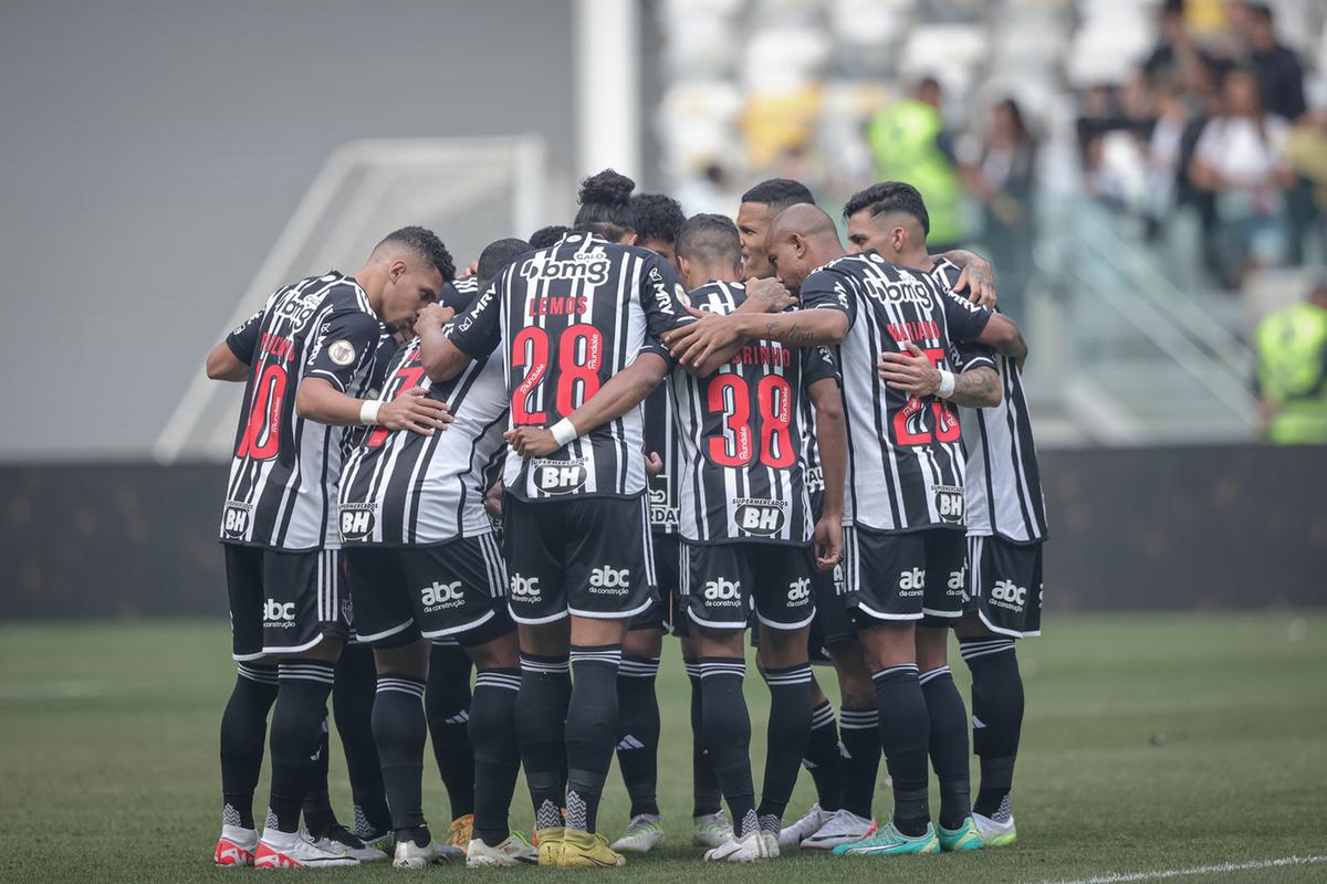 O Galo precisa vencer para se garantir na semifinal. ((Criador/Pedro Souza/Atletico))