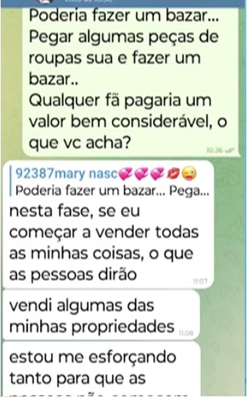 Ao longo de duas semanas, Maria se envolveu em conversas com quem ela acreditava ser Fábio Jr. em uma plataforma de rede social (Foto/Reprodução)