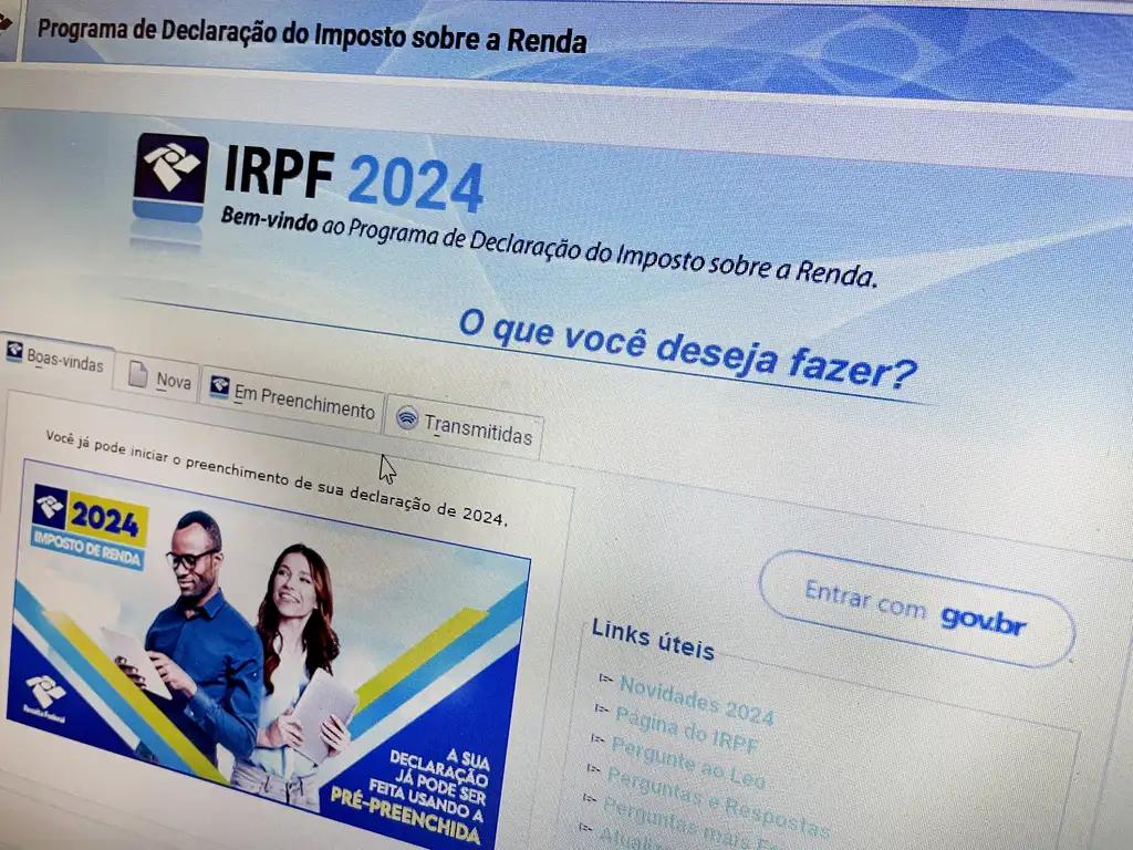 Prazo para declaração do Imposto de Renda de Pessoa Física é de 15 de março a 31 de maio de 2024 (Foto/Juca Varella/Agência Brasil)