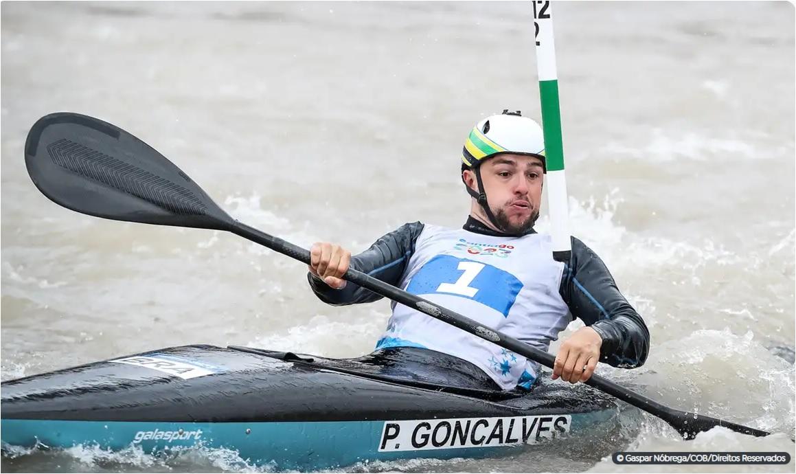 Paris 2024: Pepê Gonçalves carimba vaga na canoagem slalom (Foto/Gaspar Nóbrega/COB)