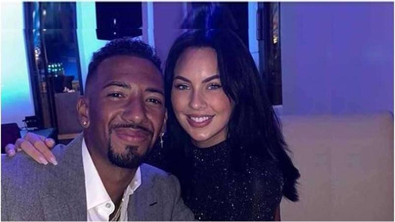 Jérôme Boateng e sua ex-namorada Kasia Lenhardt, que foi encontrada morta (Foto/Reprodução – Facebook)