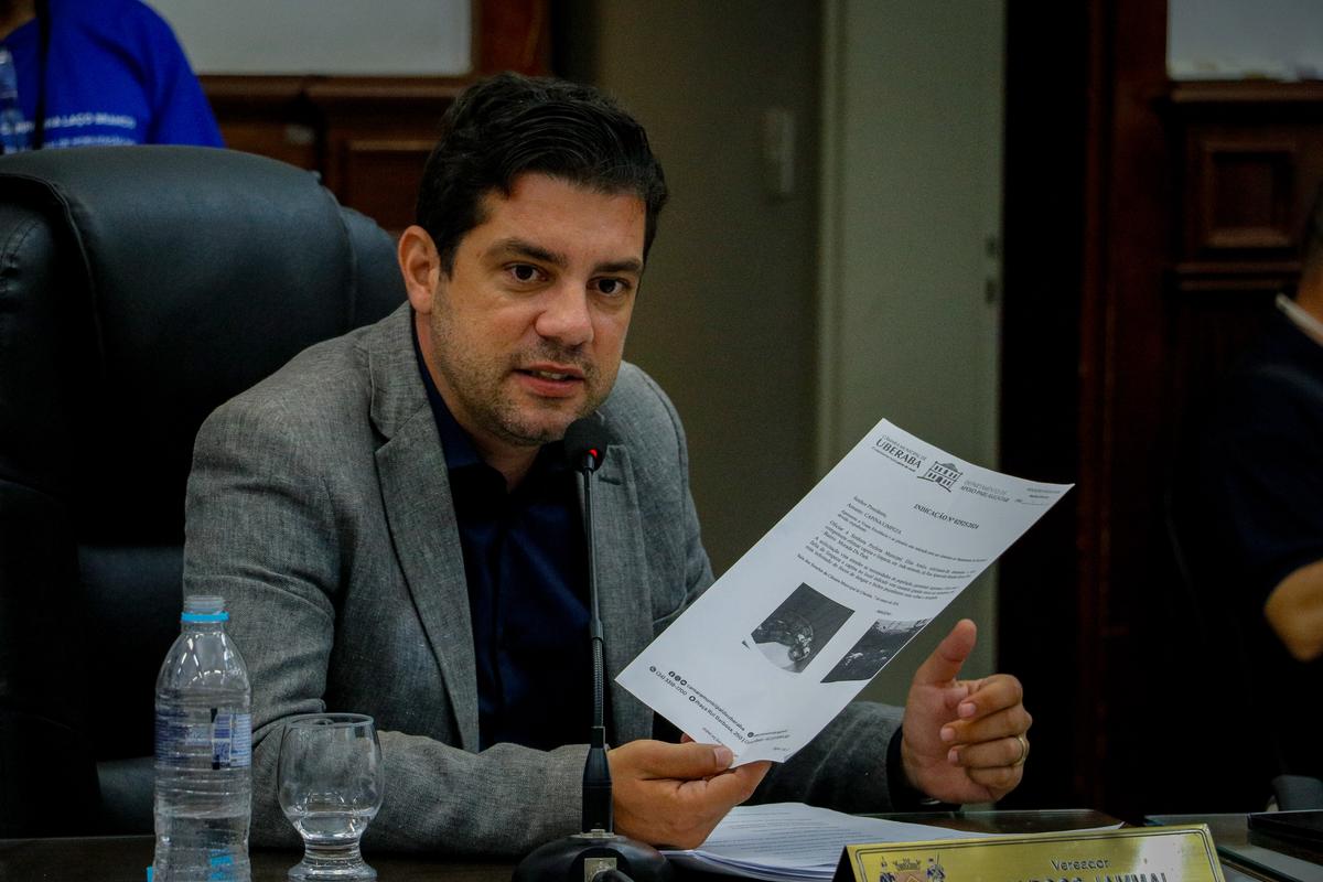 Vereador Marcos Jammal cobrou que a Comissão de Educação da Casa apure as denúncias de coação contra servidores da Educação (Foto/Rodrigo Garcia/CMU)