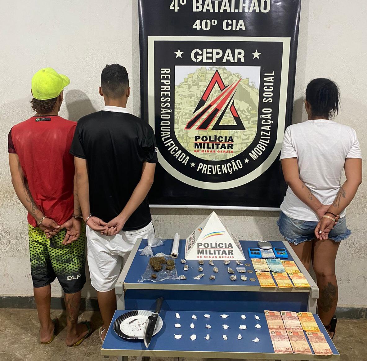 Tráfico de drogas no centro (Foto/Divulgação)