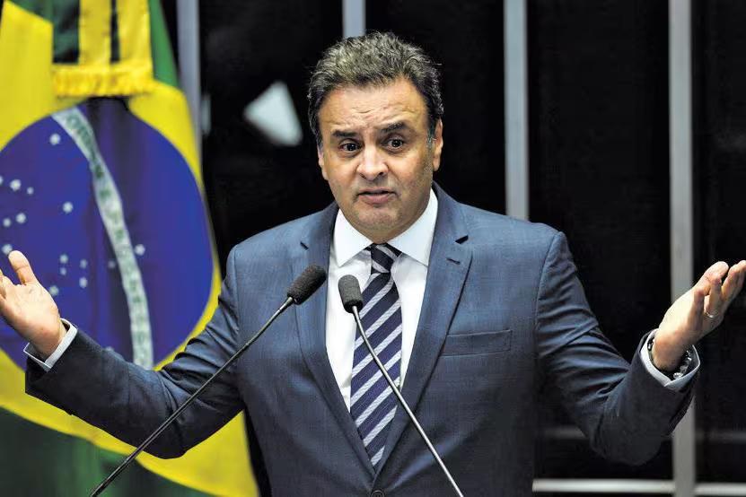 O deputado federal Aécio Neves já fez críticas as ideias de federalização ou privatização das estatais mineiras (Foto/ANDRESSA ANHOLETE/AFP)