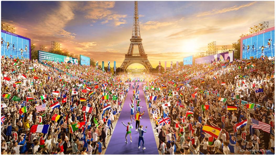 A estimativa inclui apenas os gastos públicos para a realização do grande evento (Foto/Paris 2024)