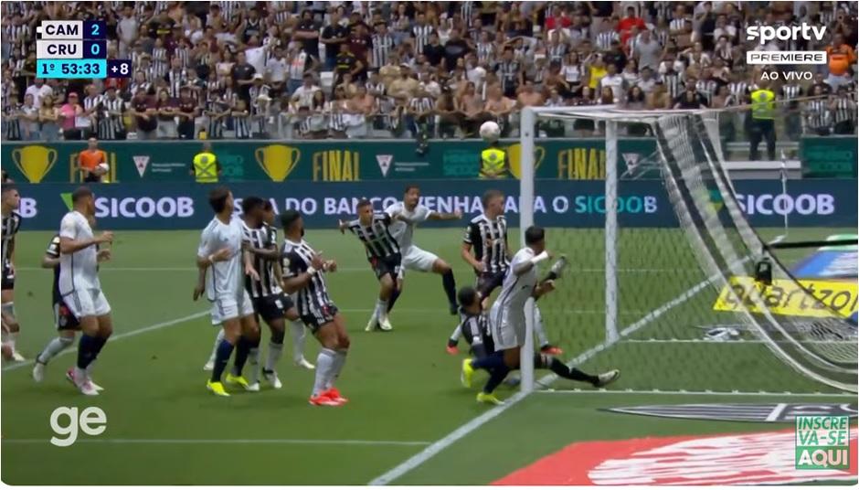 Cruzeiro mantém invencibilidade diante do Atlético na Arena MRV (Foto/SporTV)