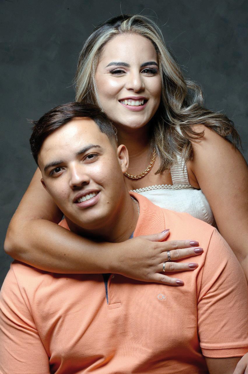 Thais Paola Silva Miranda e Amir José neto sao os noivos deste mes de abril, os pombinhos estão em contagem regressiva para o tao sonhado sim (Foto/Alysson Oliveira)