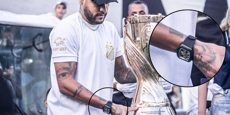 A FPF paga R$ 5 milhões ao vencedor do Paulistão. O relógio de Neymar está avaliado em R$ 6.520.000,00 (Foto/Diário da Região)