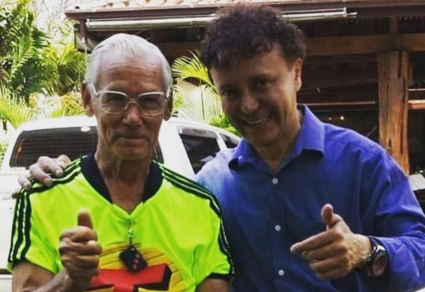 Ex-deputado estadual, Tony Carlos e seu pai, Pedro (Foto/Reprodução/Redes Sociais)