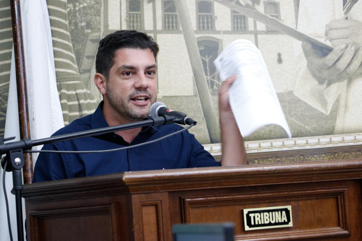 Vereador Marcos Jammal diz que parecer por constitucionalidade já foi emitido, mas falta assinatura de dois integrantes da comissão (Foto/Jully Borges/CMU)