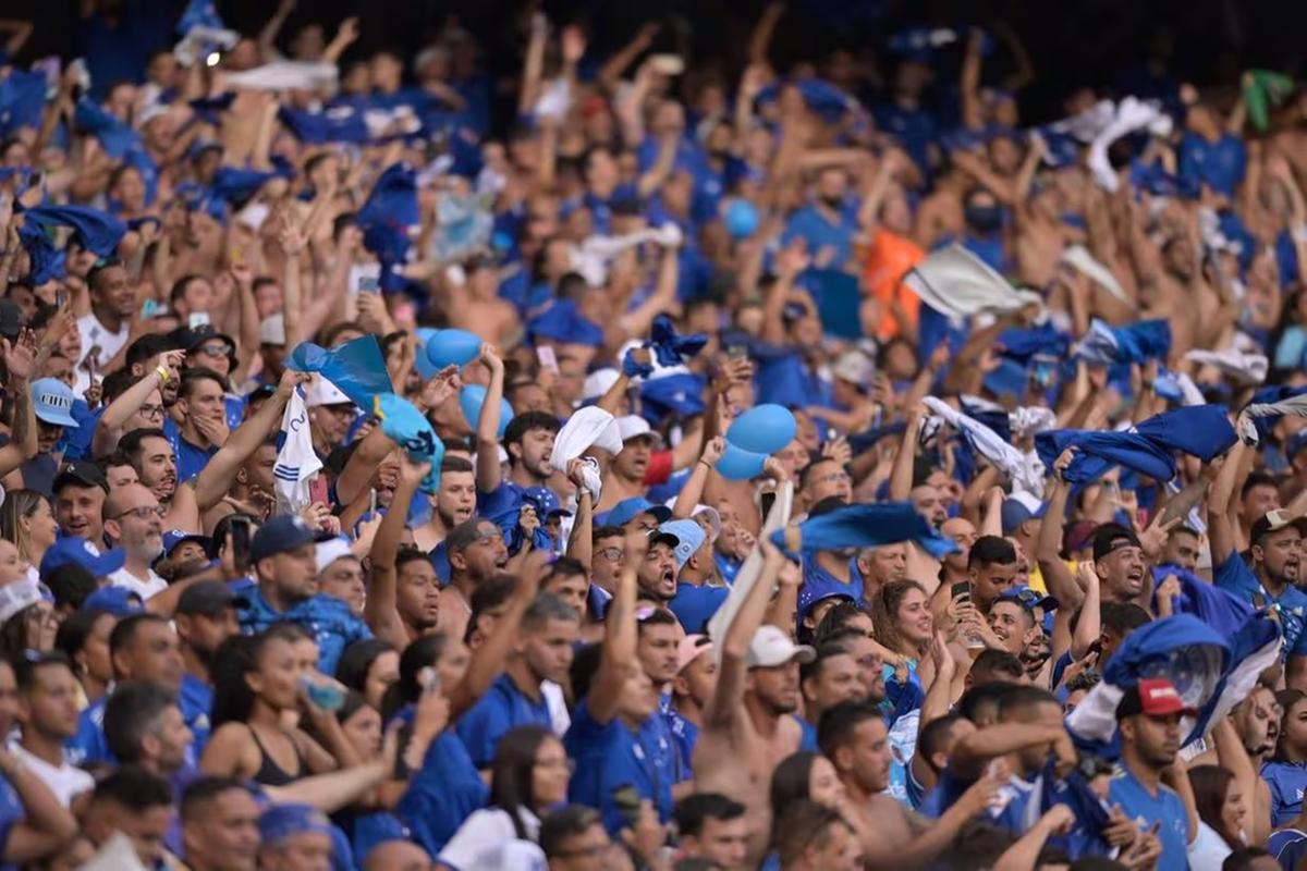 China azul lotou as arquibancadas do Gigante da Pampulha na finalíssima do Campeonato Mineiro (Foto/Divulgação)