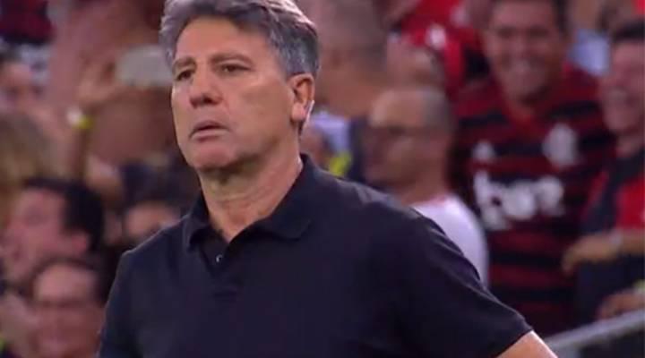 O Grêmio de Renato Gaúcho perdeu feio e encontra-se em uma situação muito difícil na Libertadores (Foto/Arquivo)