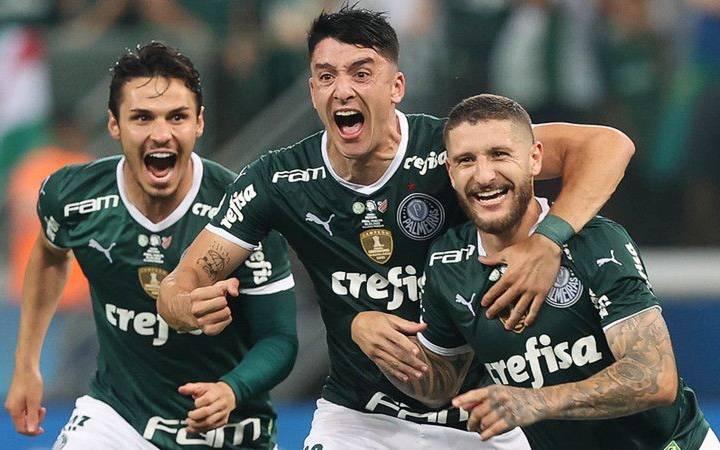 Com o resultado, o Palmeiras se mantém na liderança do Grupo F, com sete pontos (Foto/César Greco/Palmeiras)