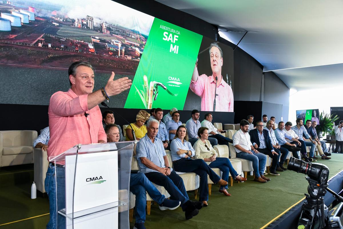 Ministro da Agricultura, Carlos Fávaro, adotou tom conciliador e citou que o presidente Lula está empenhado em trabalhar pelo avanço do agro (Foto/Francis Prado)