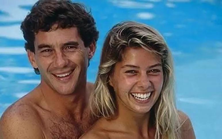 Adriane Galisteu e Ayrton Senna mantiveram um relacionamento durante os anos 90 (Foto/Jornal Lance)