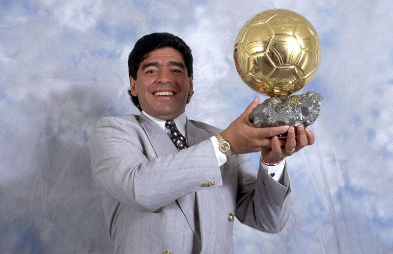 Maradona foi o grande nome da Copa do Mundo de 1986 (Foto/Jornal O Tempo)