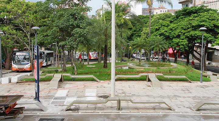 O religamento integra as ações do programa &#34;A Praça É Nossa&#34;, voltado à revitalização de áreas públicas da cidade (Foto/Divulgação)
