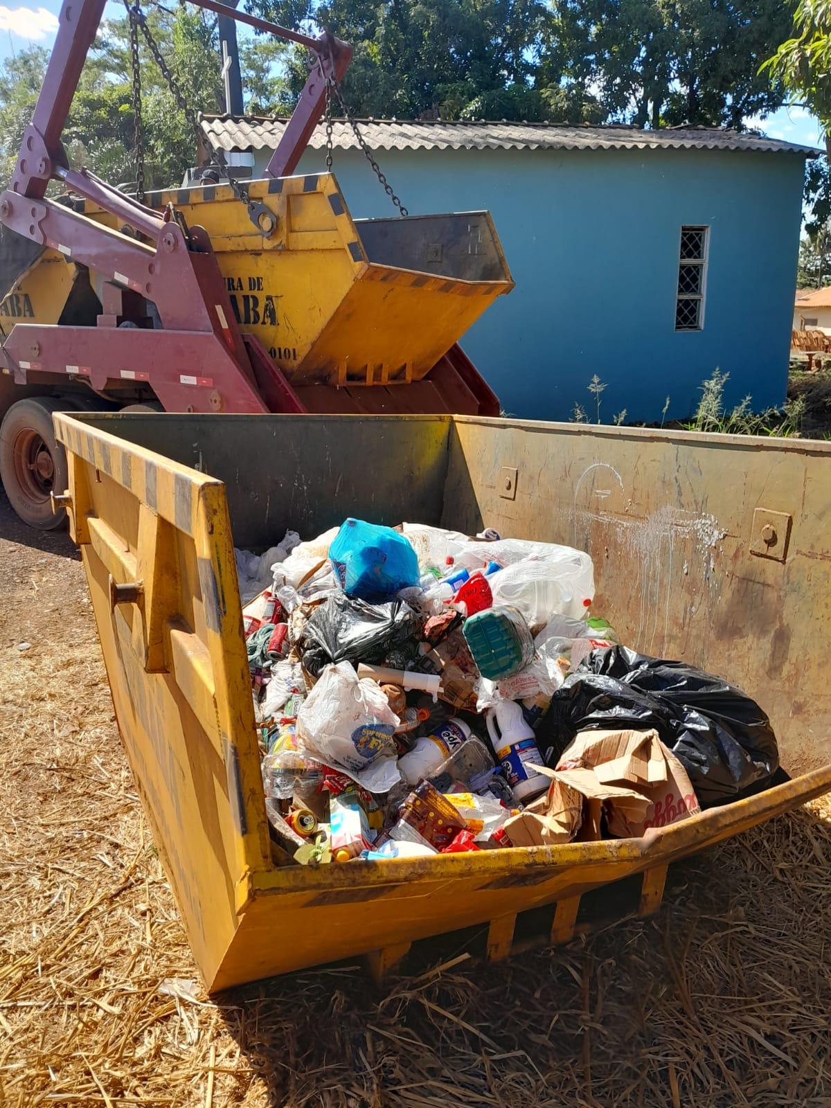 O município possui 38 pontos de coleta de resíduos (Foto/Divulgação PMU)