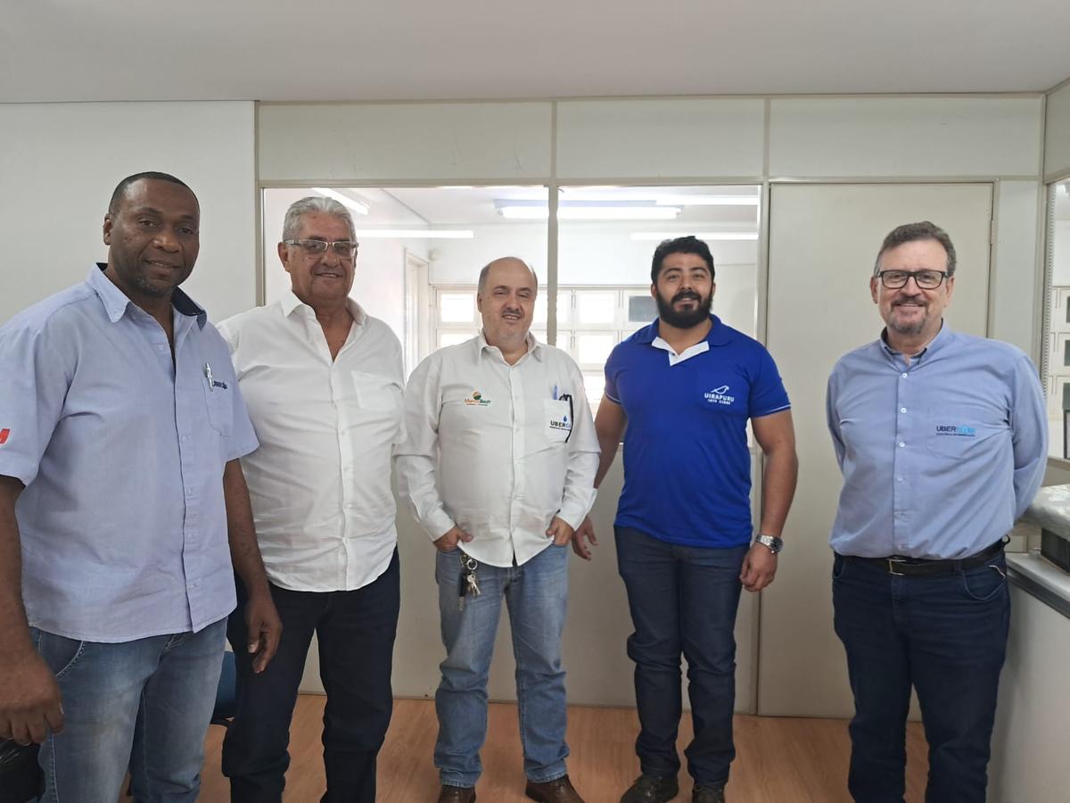 Levi Portelinha, Kleber de Souza, José Neto ( Ubercom ) Douglas e Kepler ( Uirapuru ) (Foto/Divulgação)