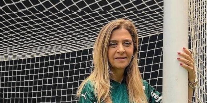 Kajuru não poupou críticas à Leila Pereira, presidente do Palmeiras e acusou-a de "pipocar." (Foto/Instagram Leila Pereira)