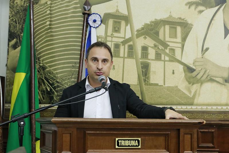 Vereador Wander Araújo formalizou o pedido para que seja realizada a audiência pública na Câmara Municipal (Foto/Jully Borges)