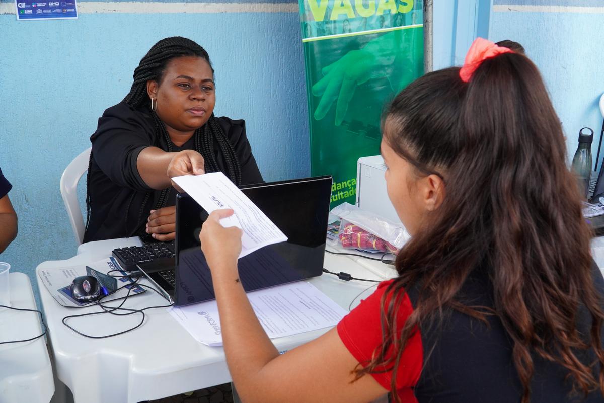 Aqui Tem Emprego esteve em dois bairros nesta edição (Foto/Lílian Veronezi/PMU)