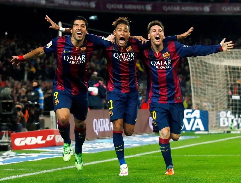 Trio MSN: Messi, Suarez e Neymar. ((Foto/Getty Images))