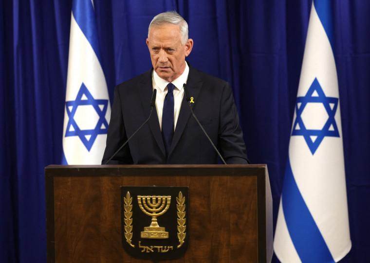 A renúncia de Gantz não representa, porém, imediatamente uma ameaça para Netanyahu, que ainda controla uma coligação majoritária no parlamento (Foto/Divulgação)