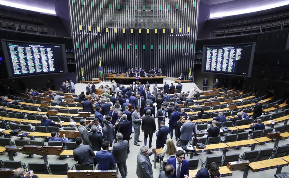 Plenário da Câmara: A votação nesta terça foi simbólica, quando não há contabilização dos votos (Foto/Zeca Ribeiro/Câmara dos Deputados)