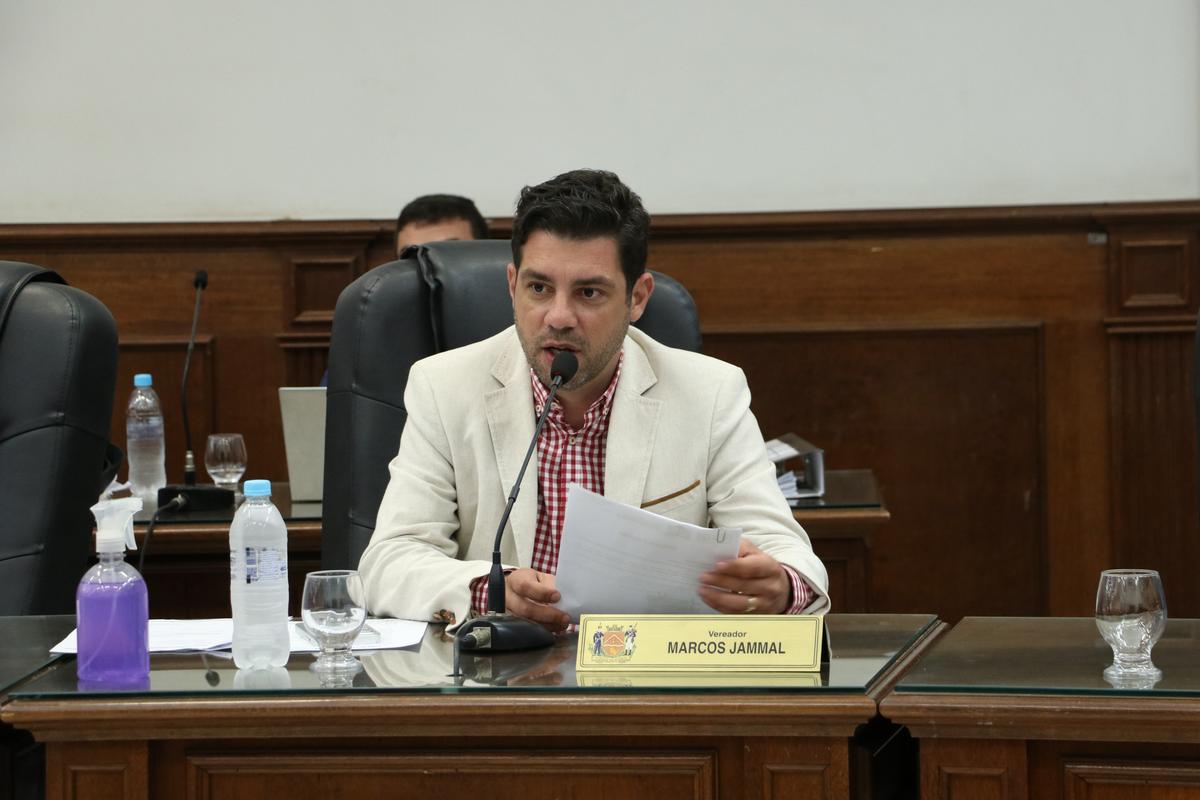 Vereador Marcos Jammal diz que a oposição vota projetos do Executivo que são de interesse da População, mas a base do governo não age da mesma forma (Foto/Divulgação)