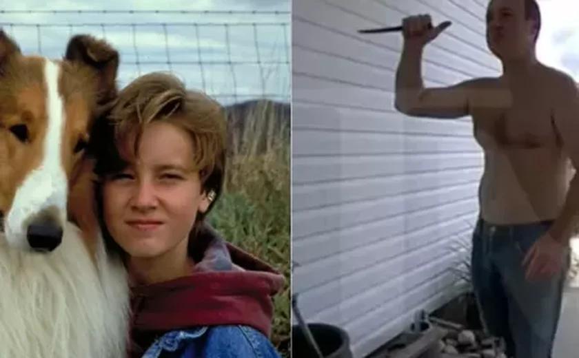 Guiry esteve em dois clássicos infantis dos anos 1990, Se Brincar O Bicho Morde (1993) e Lassie (1994) (Foto/Reprodução)