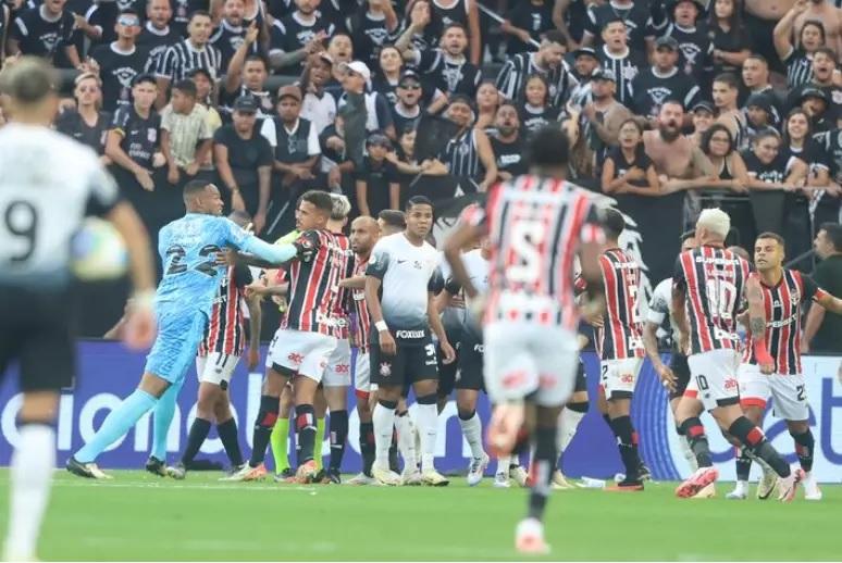 O clássico quebrou o recorde de audiência da competição aos domingos desde 11 de setembro de 2022 (Foto/Alex Silva/Estadão)